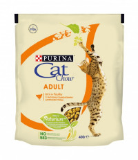 Cat Chow Adult сухой корм для взрослых кошек с высоким содержанием домашней птицы 15 кг.
